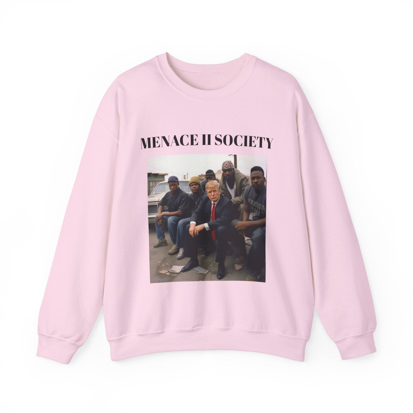 VoteMaxxing Signature Trump Icon Sweatshirt "Menace" Alternate Version