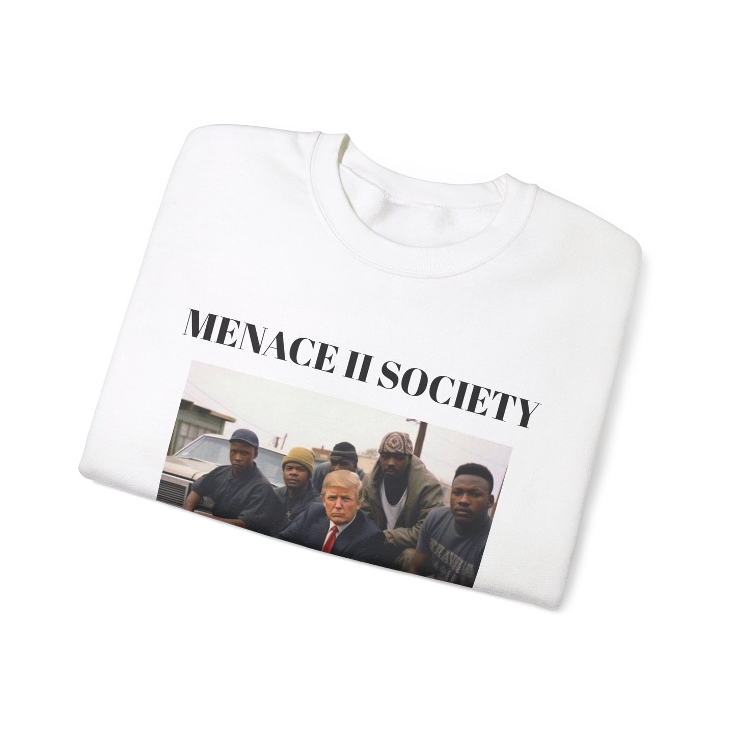 VoteMaxxing Signature Trump Icon Sweatshirt "Menace" Alternate Version