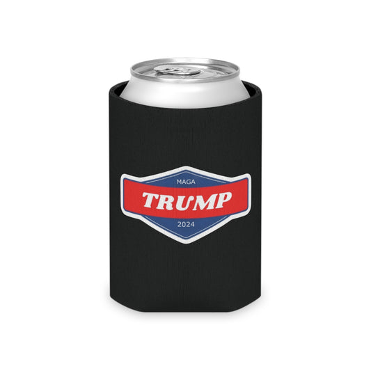 VoteMaxxing TrumpyDad 2024 Gift Drink Cooler for 12oz Slim and Normal Cans (BLACK)