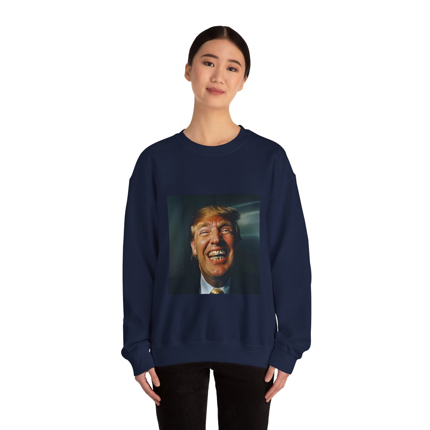 VoteMaxxing Signature Trump Icon Sweatshirt "Grills" (NO WORDING)