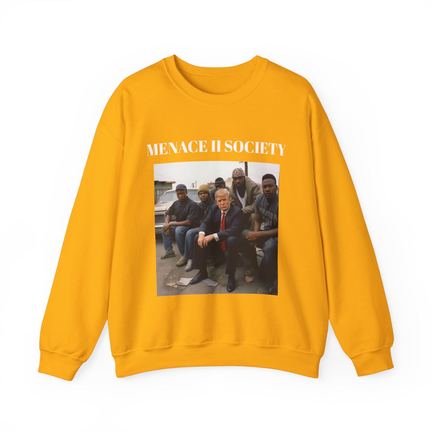 VoteMaxxing Signature Trump Icon Sweatshirt "Menace" Alternate Version