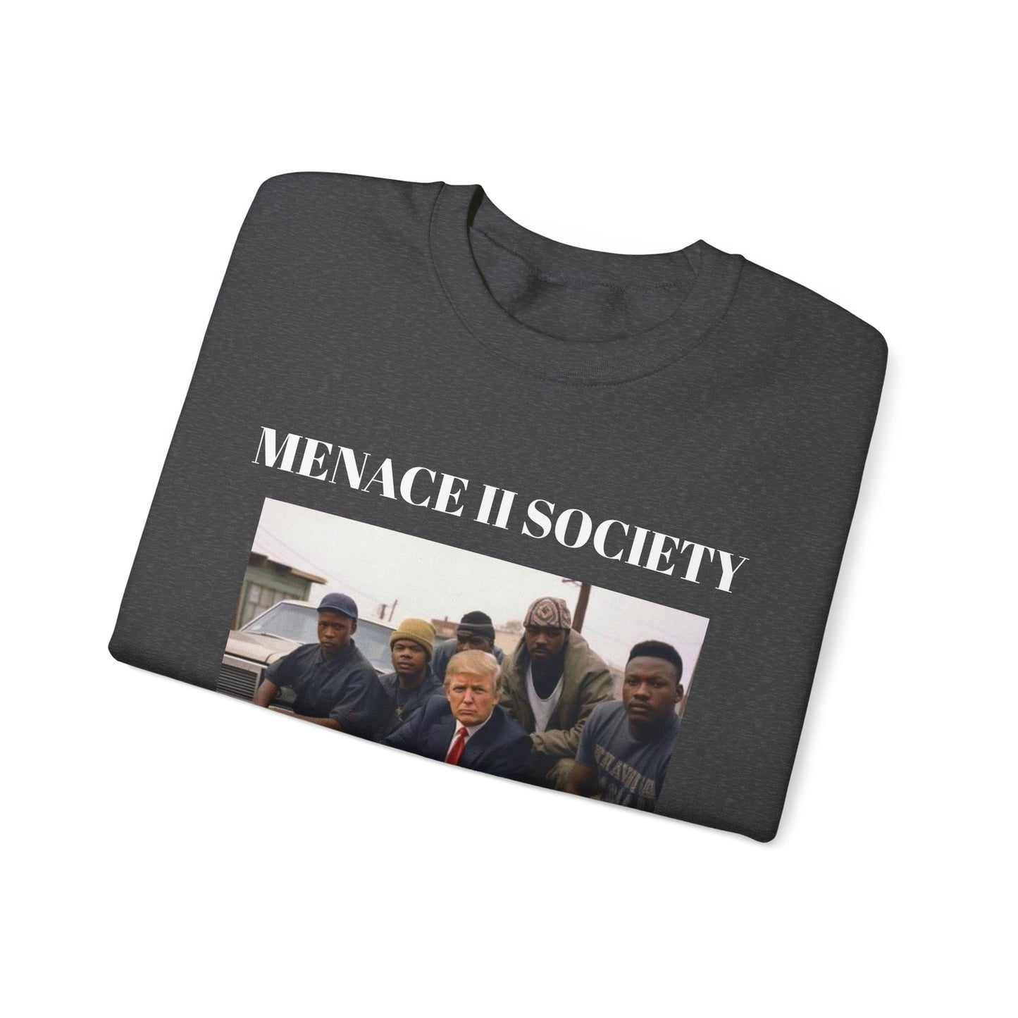 VoteMaxxing Signature Trump Icon Sweatshirt "Menace" Alternate Version