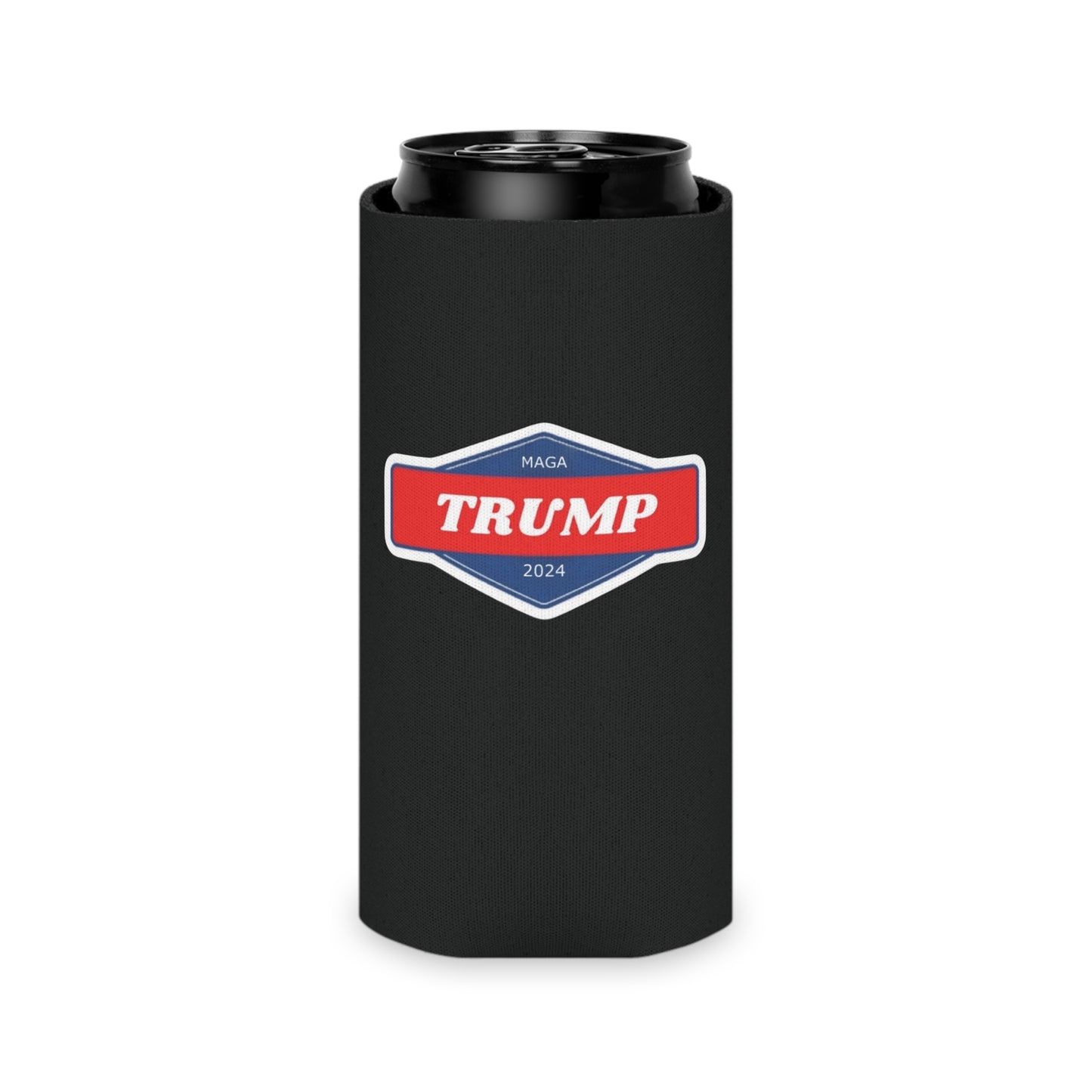 VoteMaxxing TrumpyDad 2024 Gift Drink Cooler for 12oz Slim and Normal Cans (BLACK)