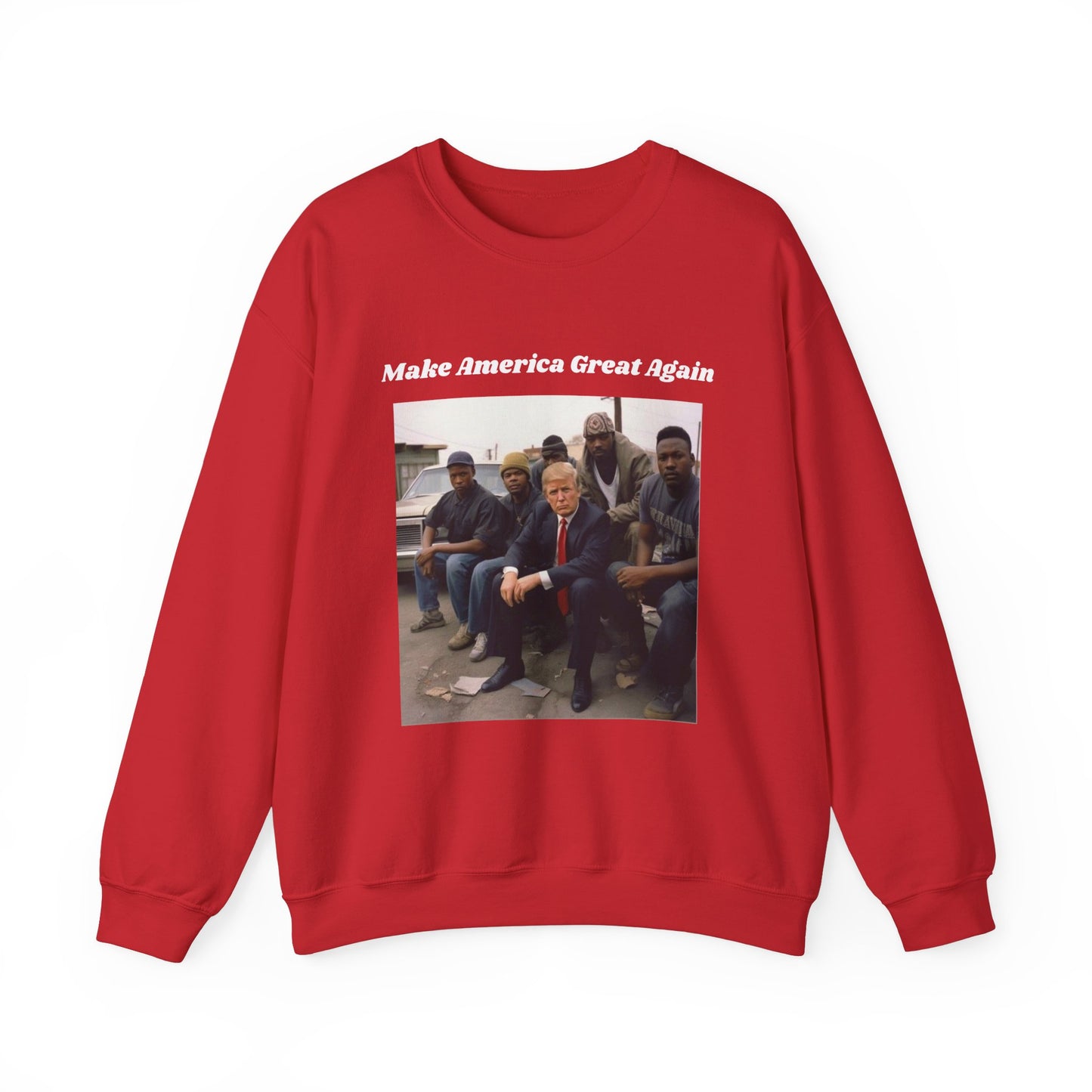 VoteMaxxing Signature Trump Icon Sweatshirt "Menace"