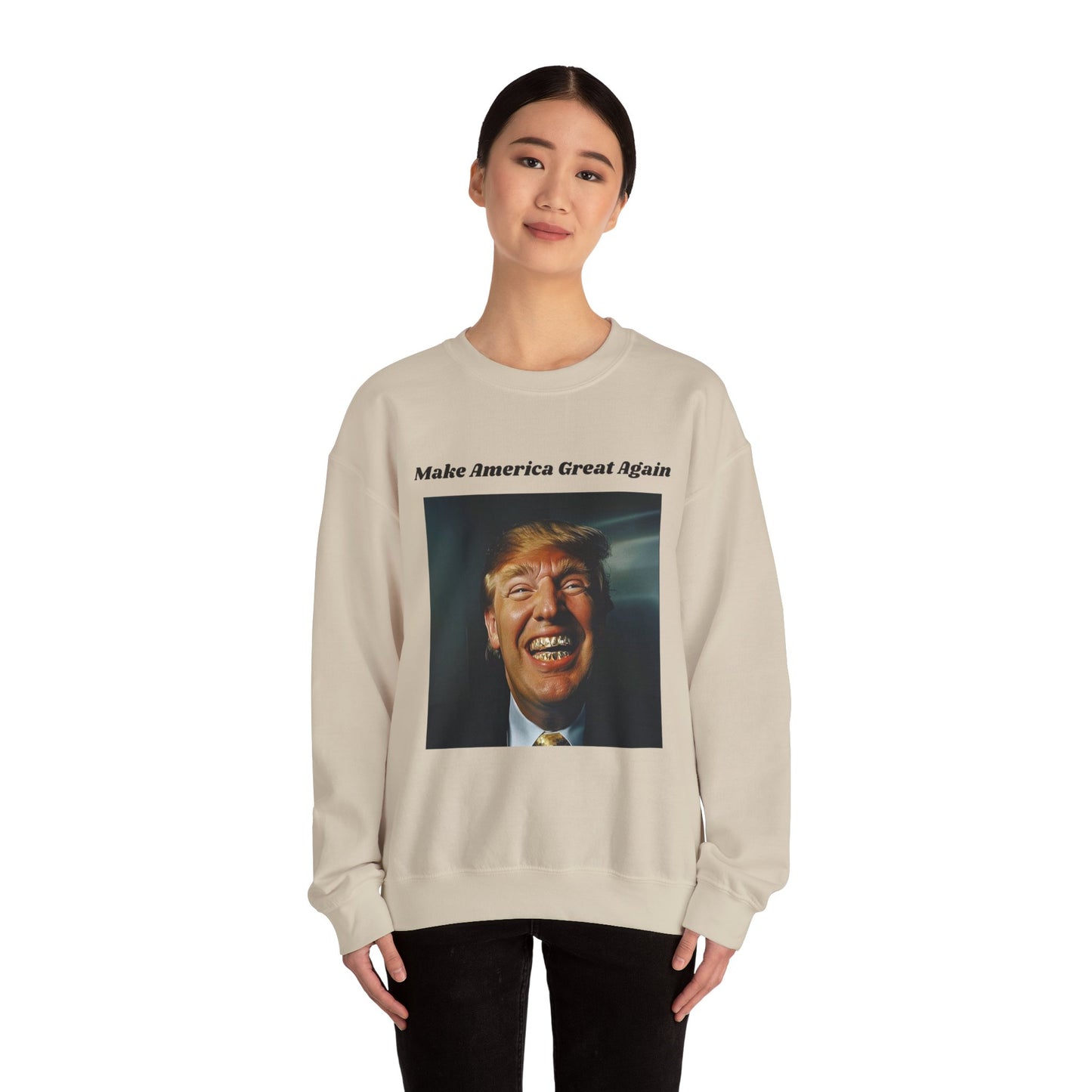 VoteMaxxing Signature Trump Icon Sweatshirt "Grills"