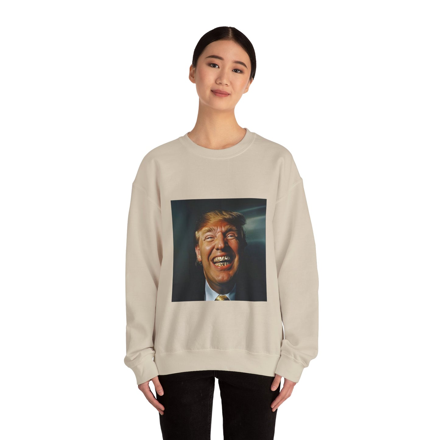 VoteMaxxing Signature Trump Icon Sweatshirt "Grills" (NO WORDING)