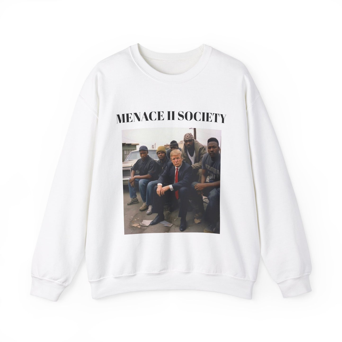 VoteMaxxing Signature Trump Icon Sweatshirt "Menace" Alternate Version