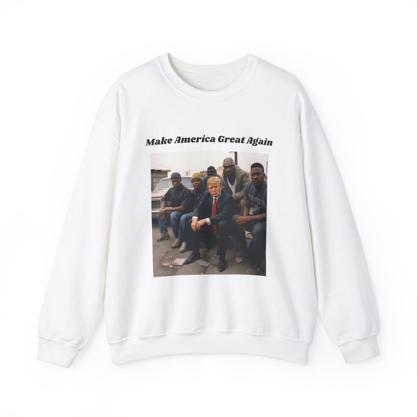 VoteMaxxing Signature Trump Icon Sweatshirt "Menace"