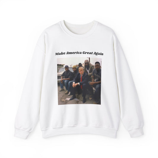 VoteMaxxing Signature Trump Icon Sweatshirt "Menace"