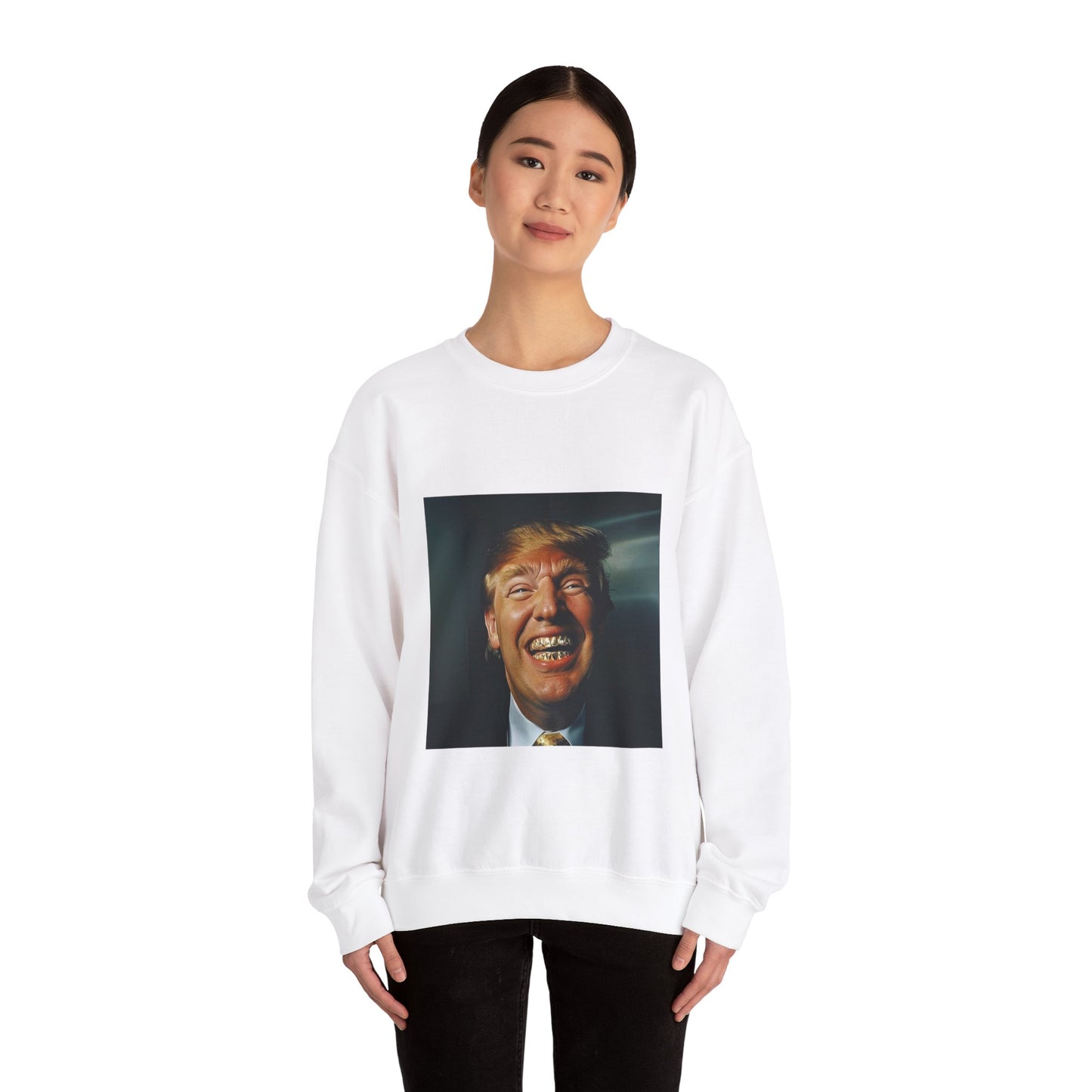 VoteMaxxing Signature Trump Icon Sweatshirt "Grills" (NO WORDING)