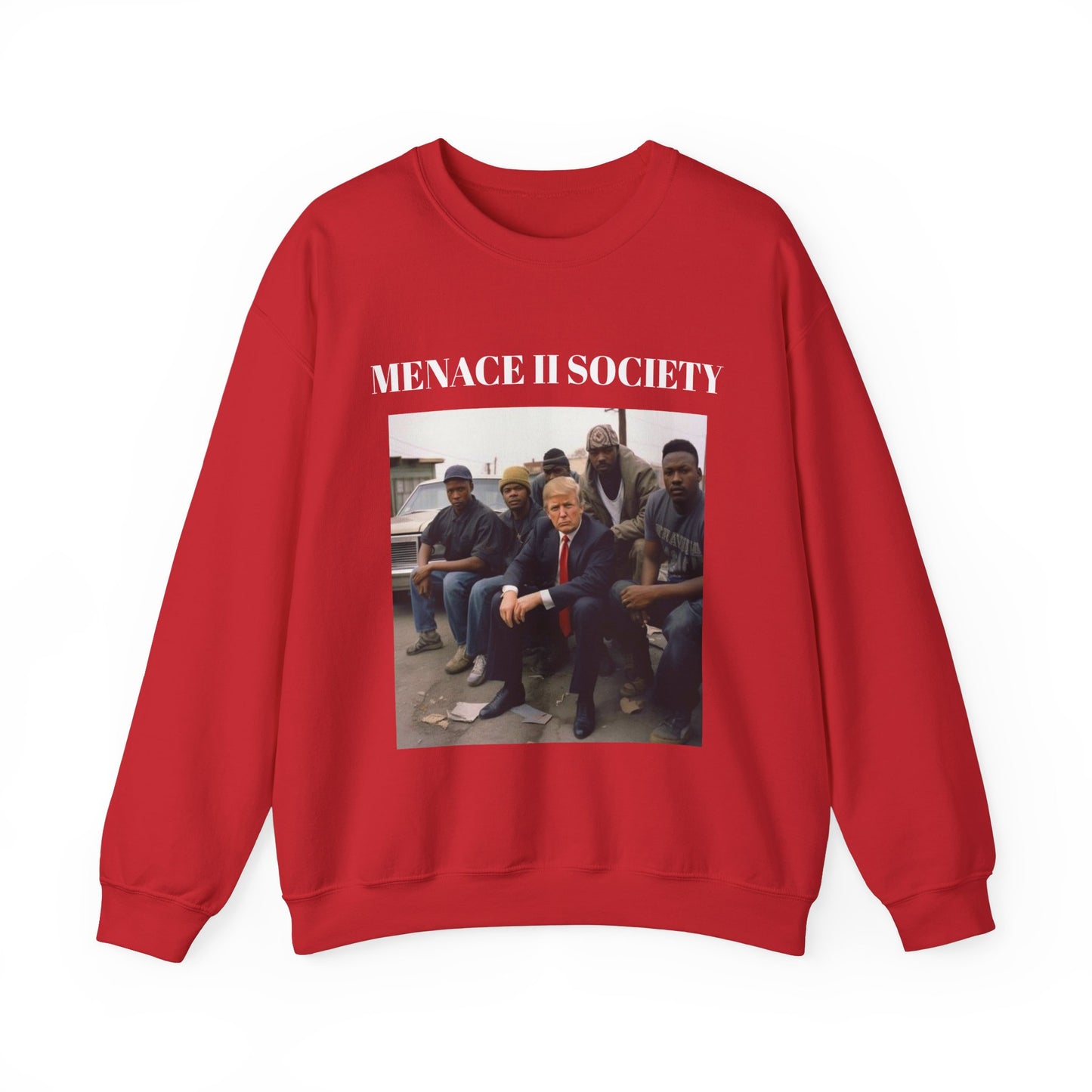 VoteMaxxing Signature Trump Icon Sweatshirt "Menace" Alternate Version