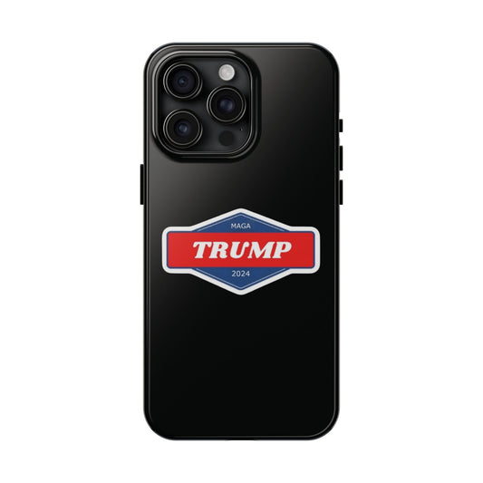 VoteMaxxing TrumpyDad Phone Case Gift Trump 2024 for Newer iPhone/Samsung Models (BLACK)