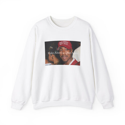 VoteMaxxing Signature Trump Icon Sweatshirt "Tupac"