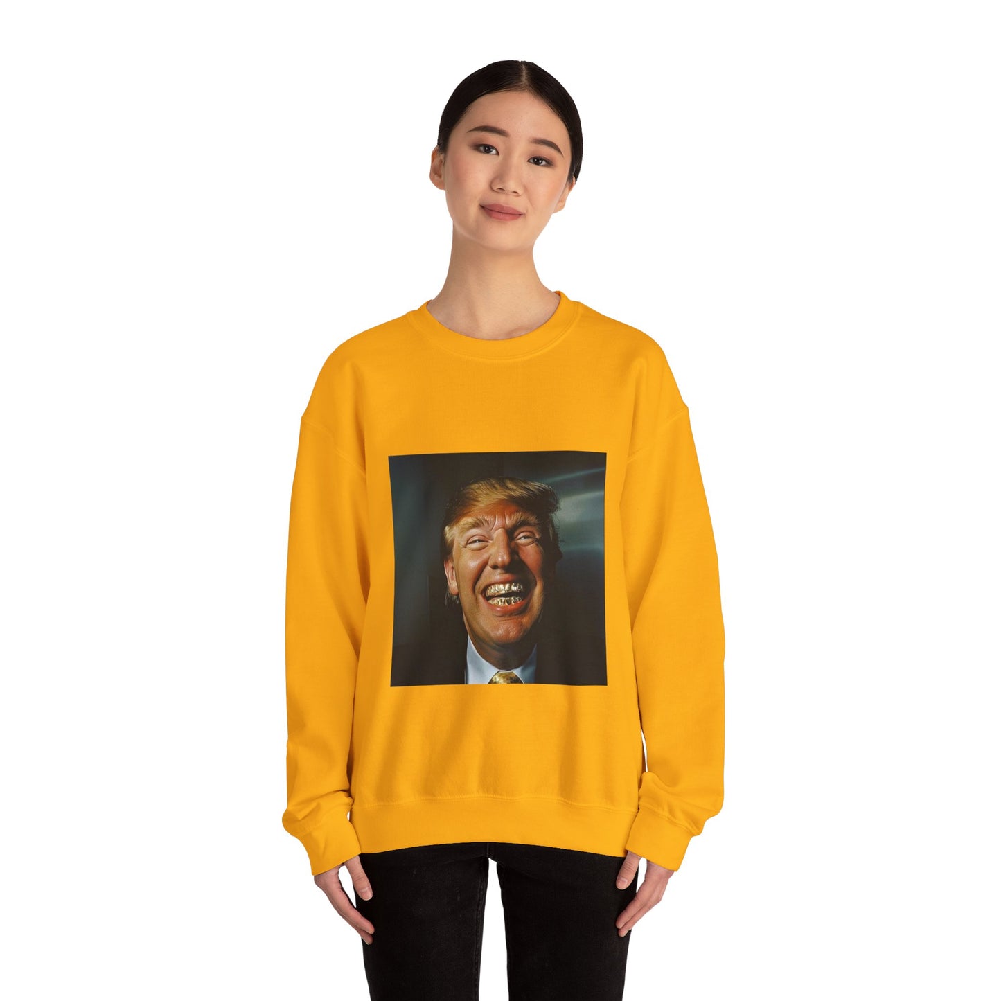 VoteMaxxing Signature Trump Icon Sweatshirt "Grills" (NO WORDING)