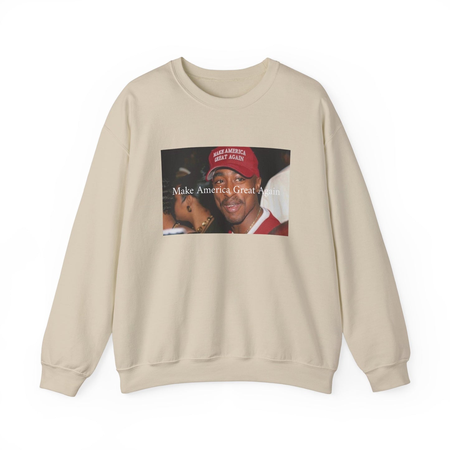 VoteMaxxing Signature Trump Icon Sweatshirt "Tupac"