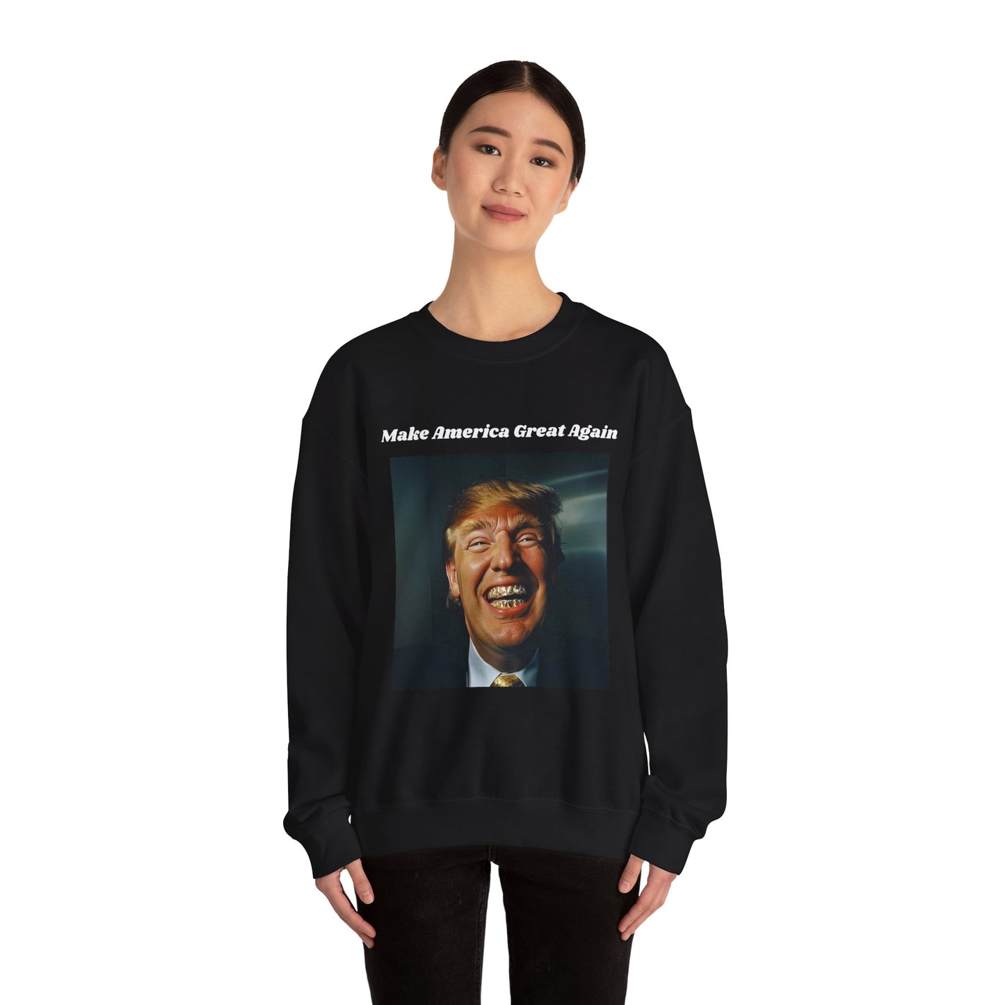 VoteMaxxing Signature Trump Icon Sweatshirt "Grills"