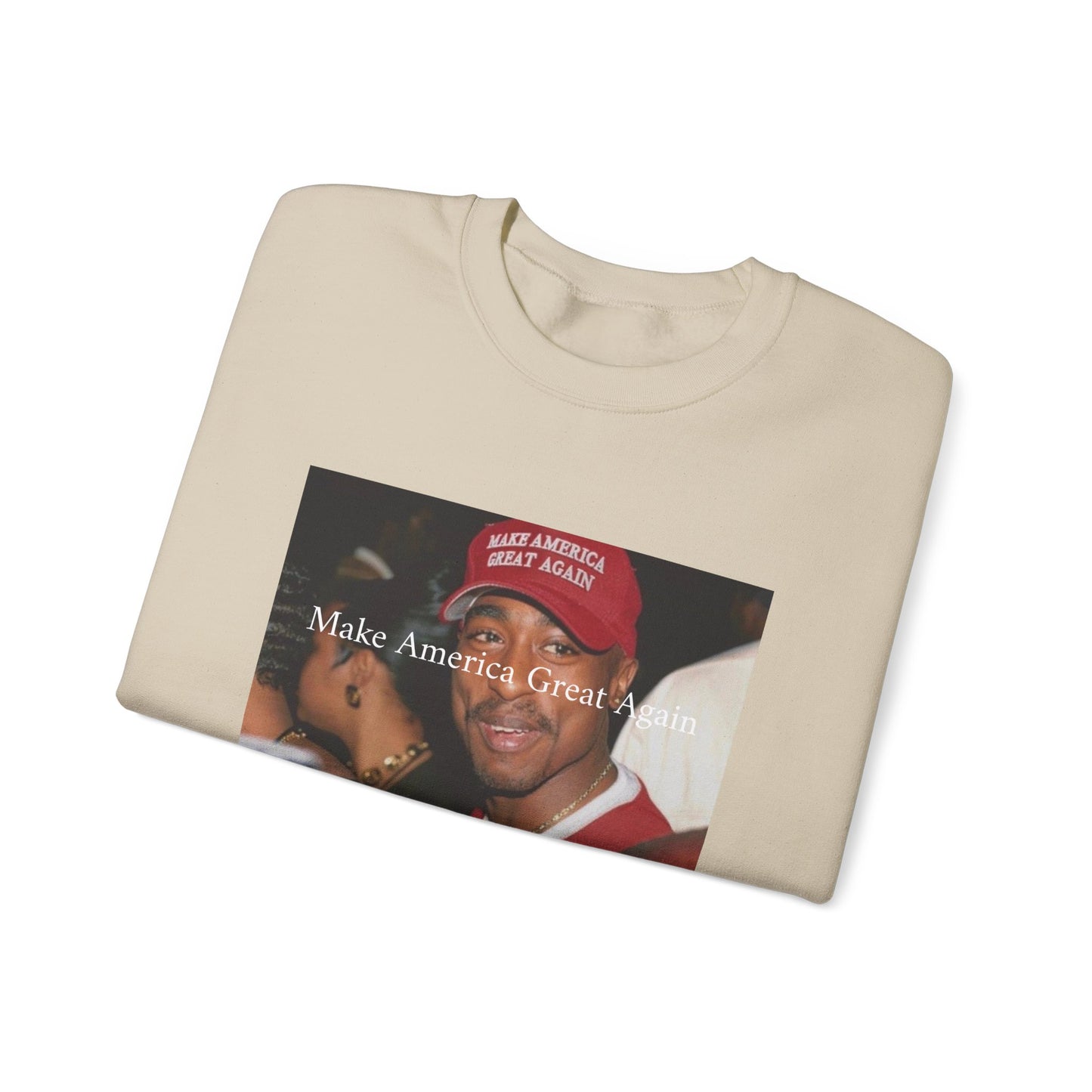 VoteMaxxing Signature Trump Icon Sweatshirt "Tupac"