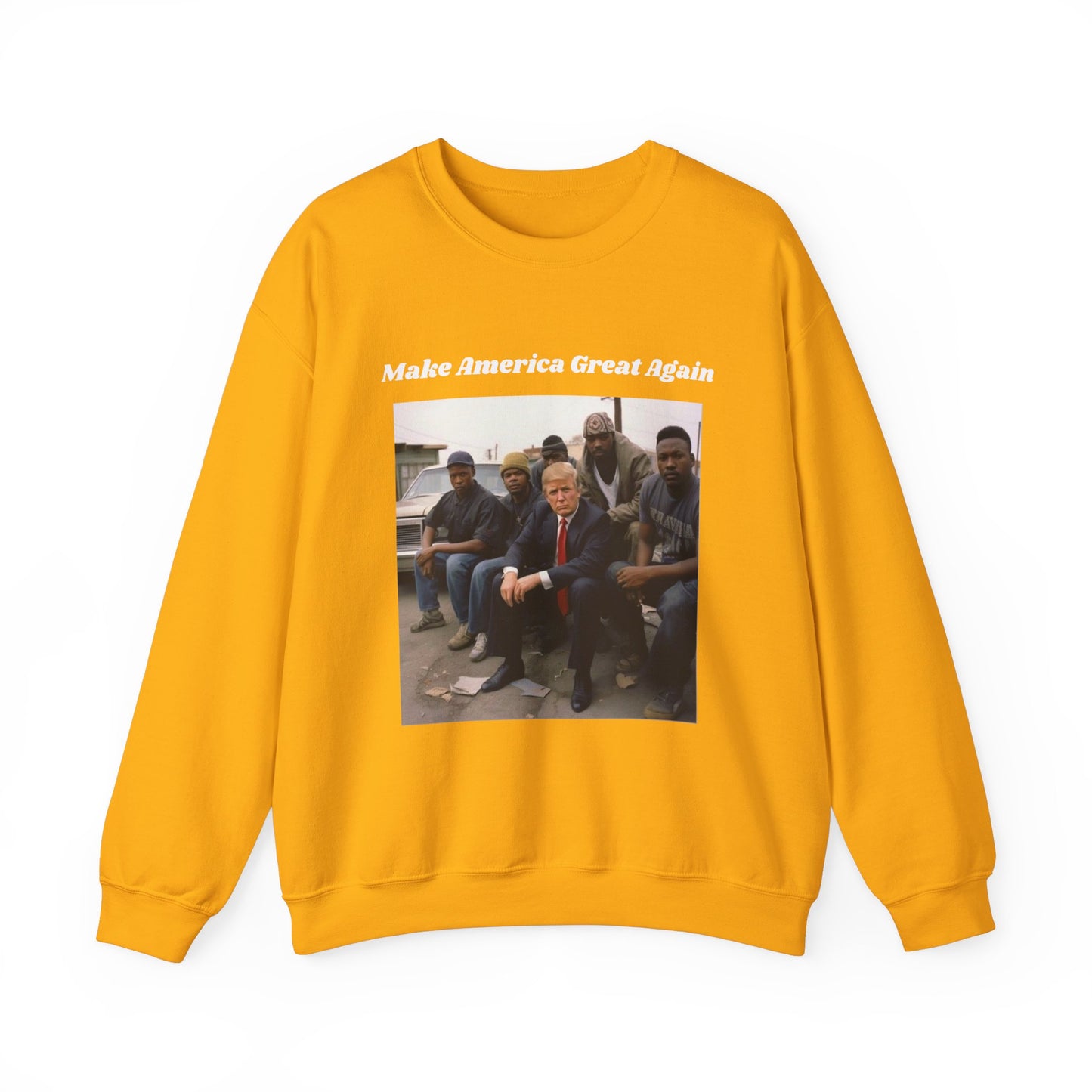 VoteMaxxing Signature Trump Icon Sweatshirt "Menace"