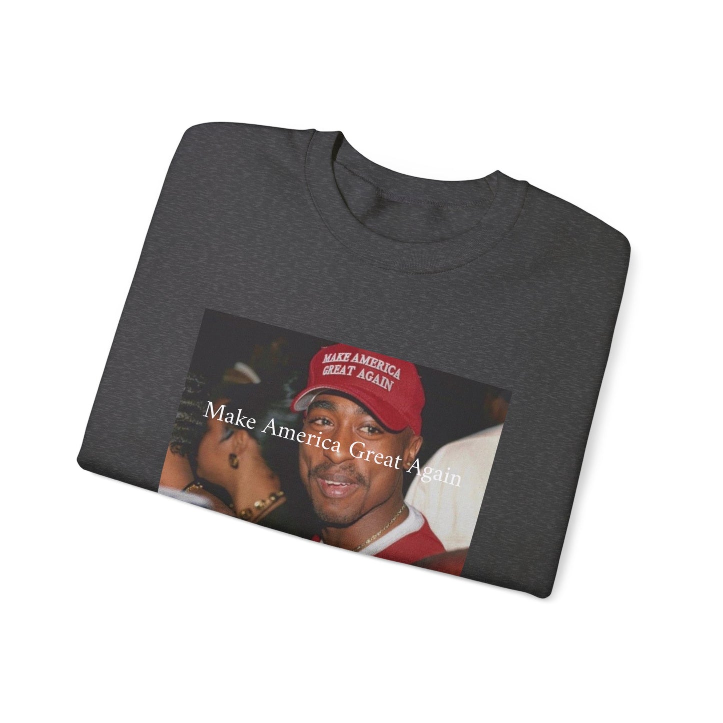 VoteMaxxing Signature Trump Icon Sweatshirt "Tupac"