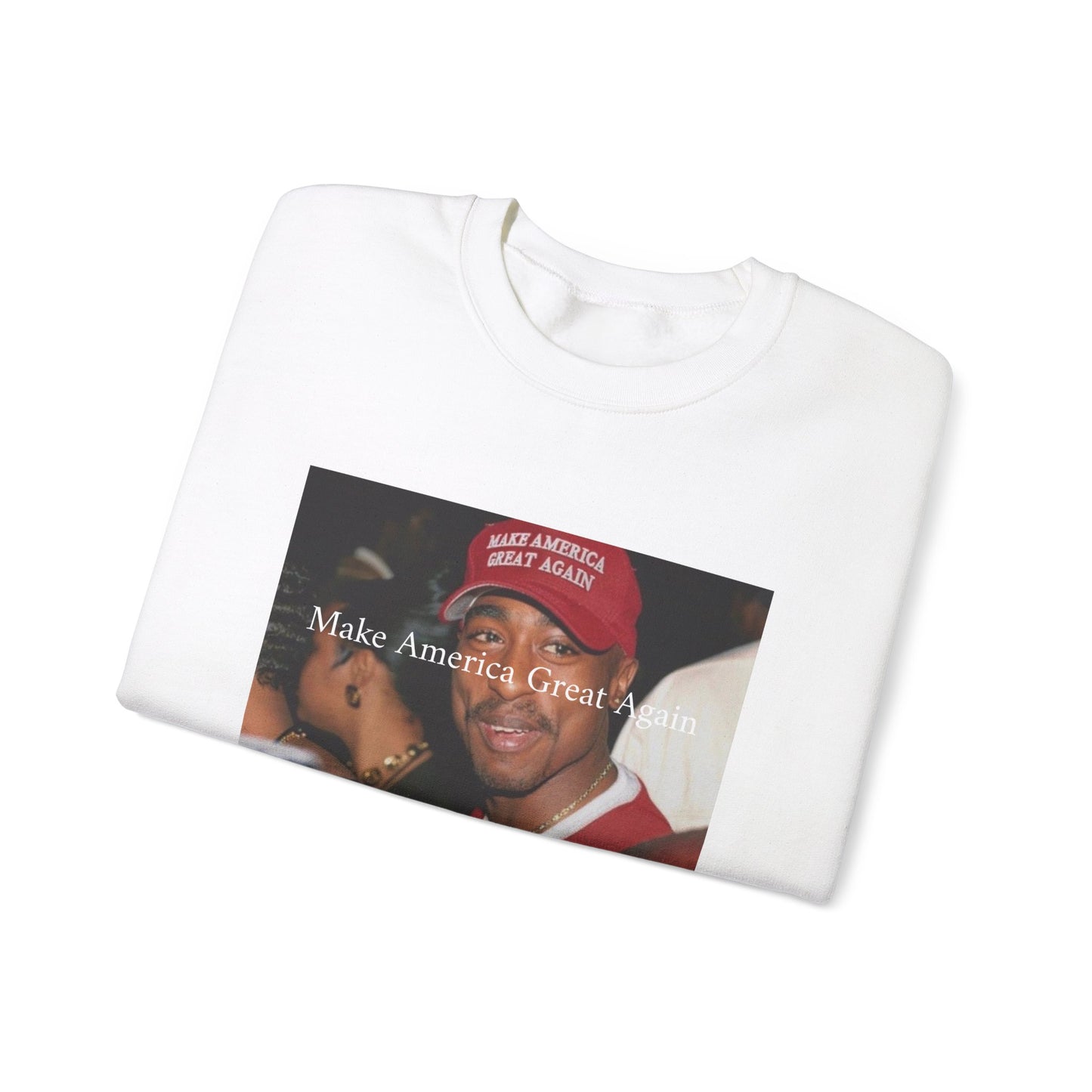 VoteMaxxing Signature Trump Icon Sweatshirt "Tupac"