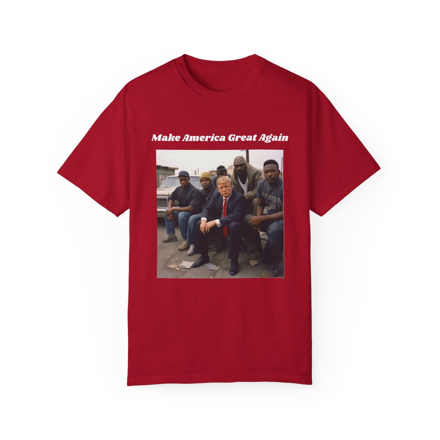 VoteMaxxing Signature Trump Icon Tee "Menace"