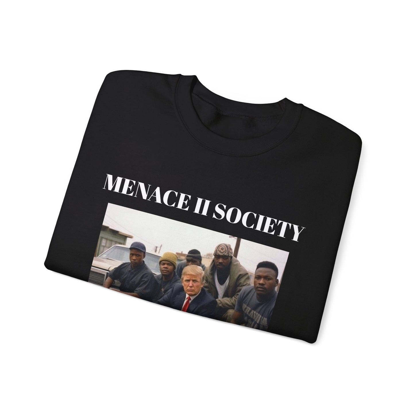 VoteMaxxing Signature Trump Icon Sweatshirt "Menace" Alternate Version