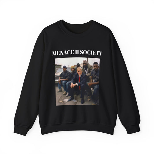 VoteMaxxing Signature Trump Icon Sweatshirt "Menace" Alternate Version