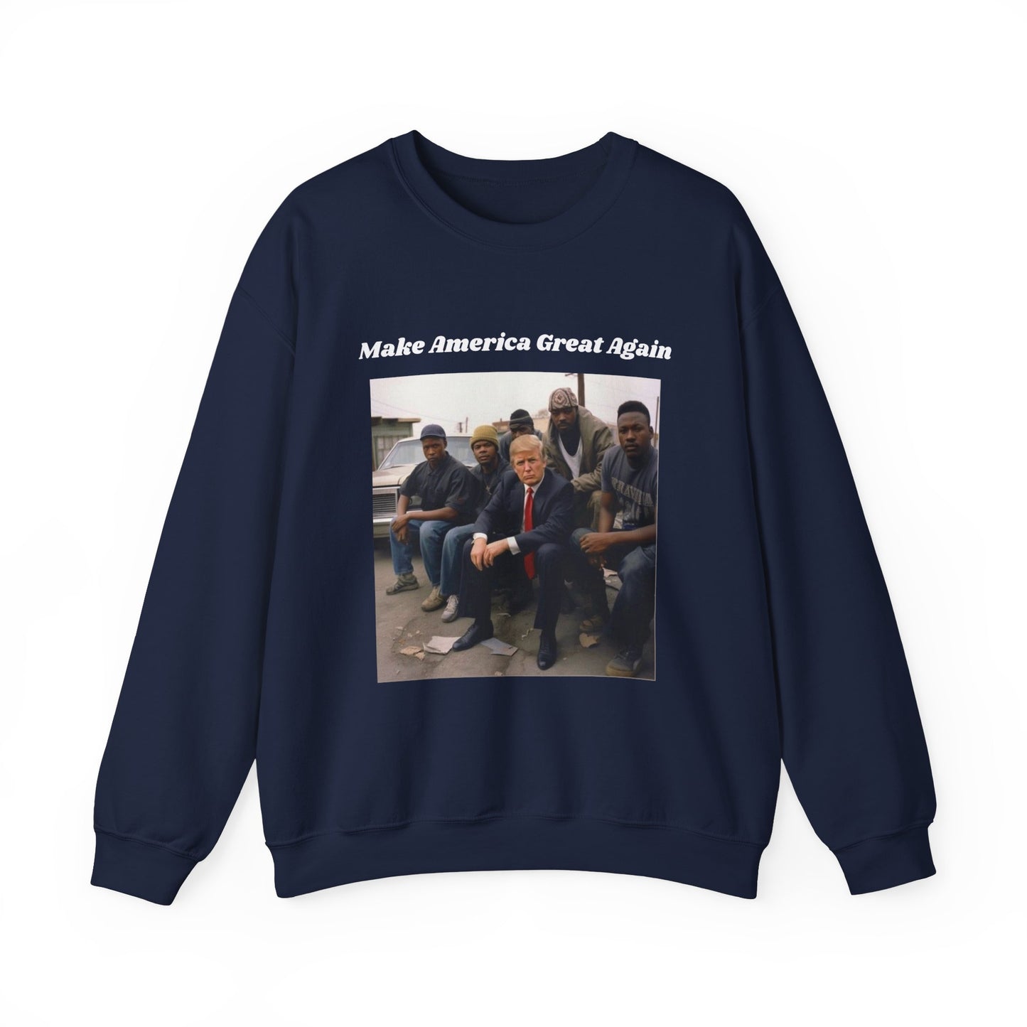 VoteMaxxing Signature Trump Icon Sweatshirt "Menace"