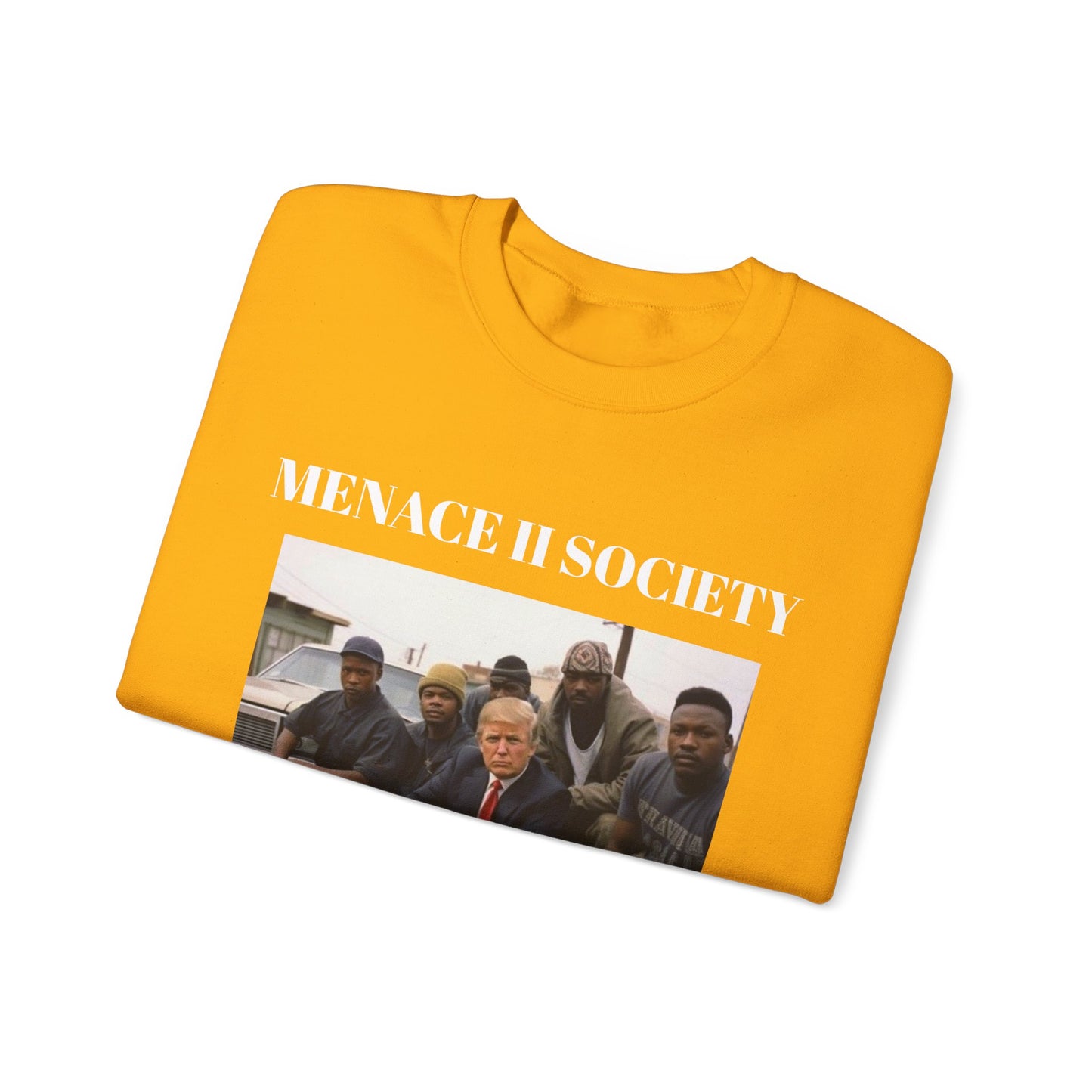 VoteMaxxing Signature Trump Icon Sweatshirt "Menace" Alternate Version