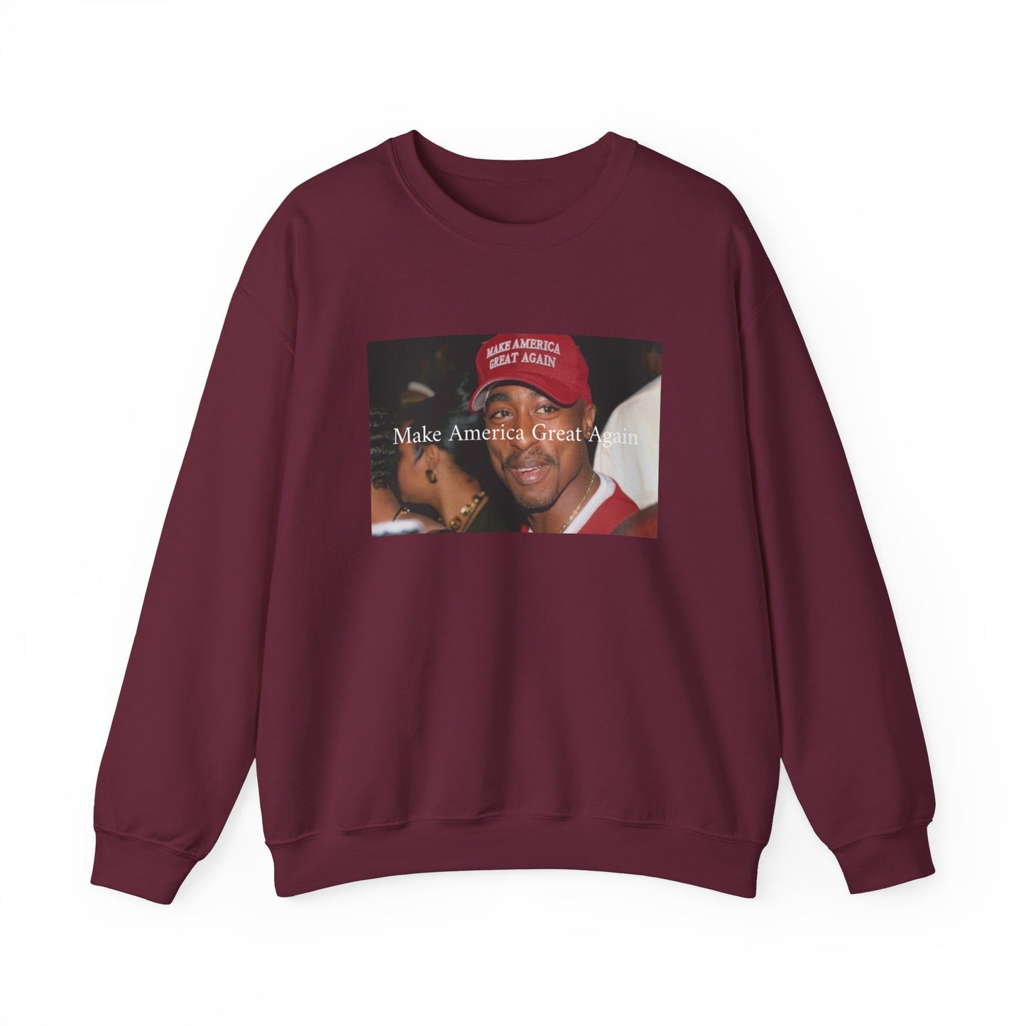 VoteMaxxing Signature Trump Icon Sweatshirt "Tupac"