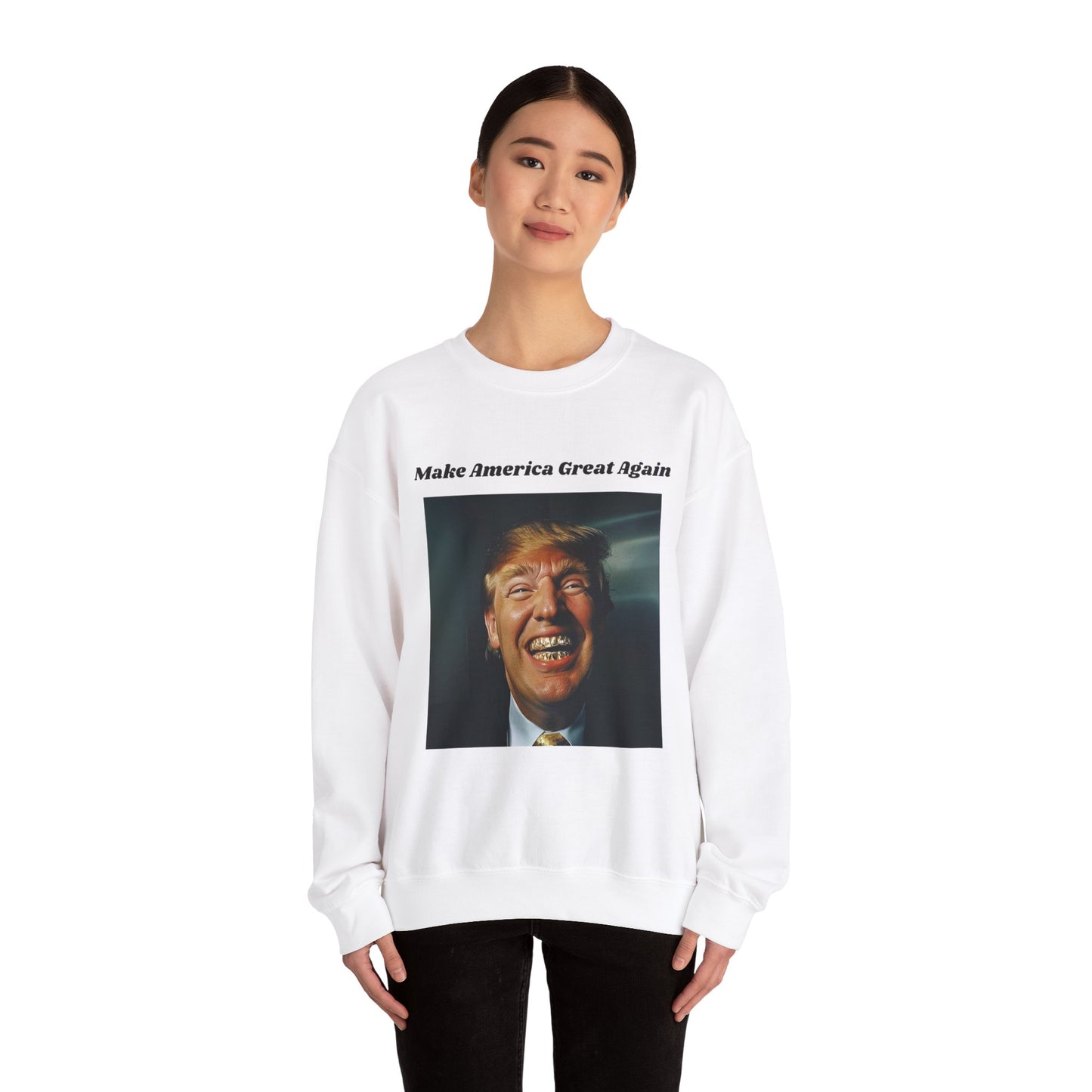 VoteMaxxing Signature Trump Icon Sweatshirt "Grills"