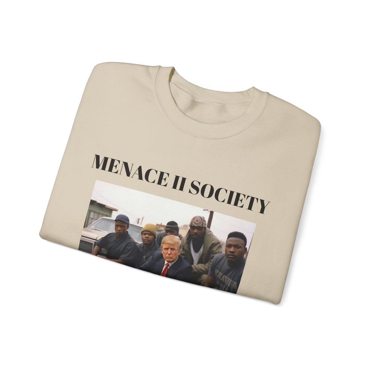 VoteMaxxing Signature Trump Icon Sweatshirt "Menace" Alternate Version