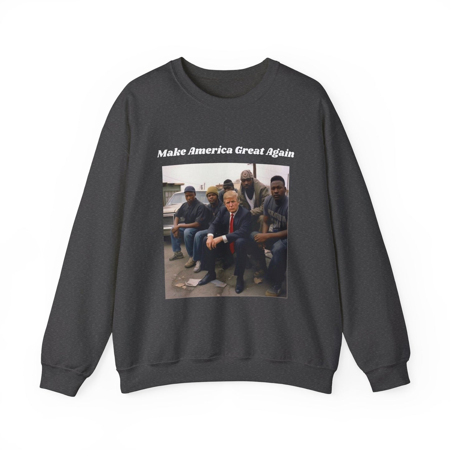 VoteMaxxing Signature Trump Icon Sweatshirt "Menace"