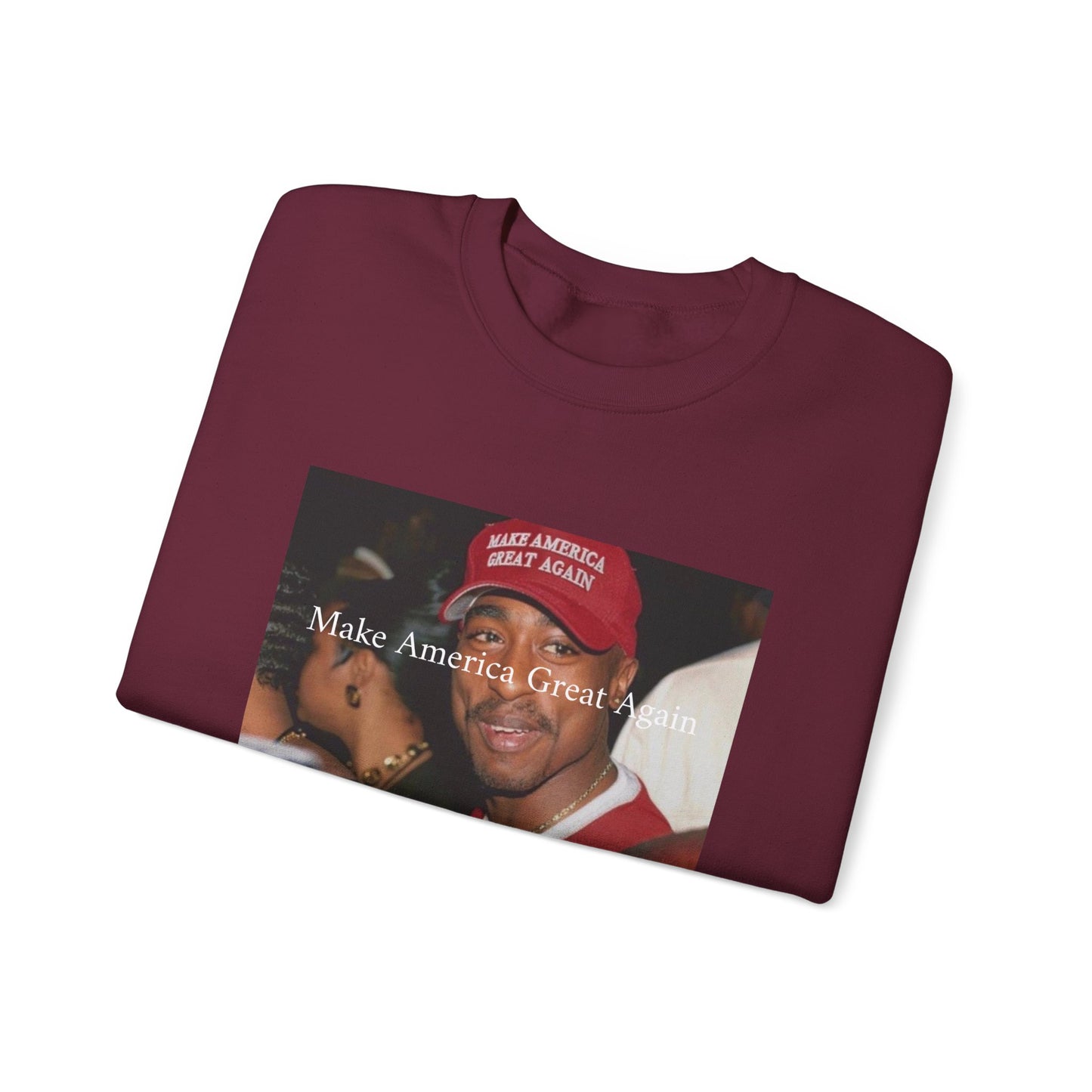 VoteMaxxing Signature Trump Icon Sweatshirt "Tupac"