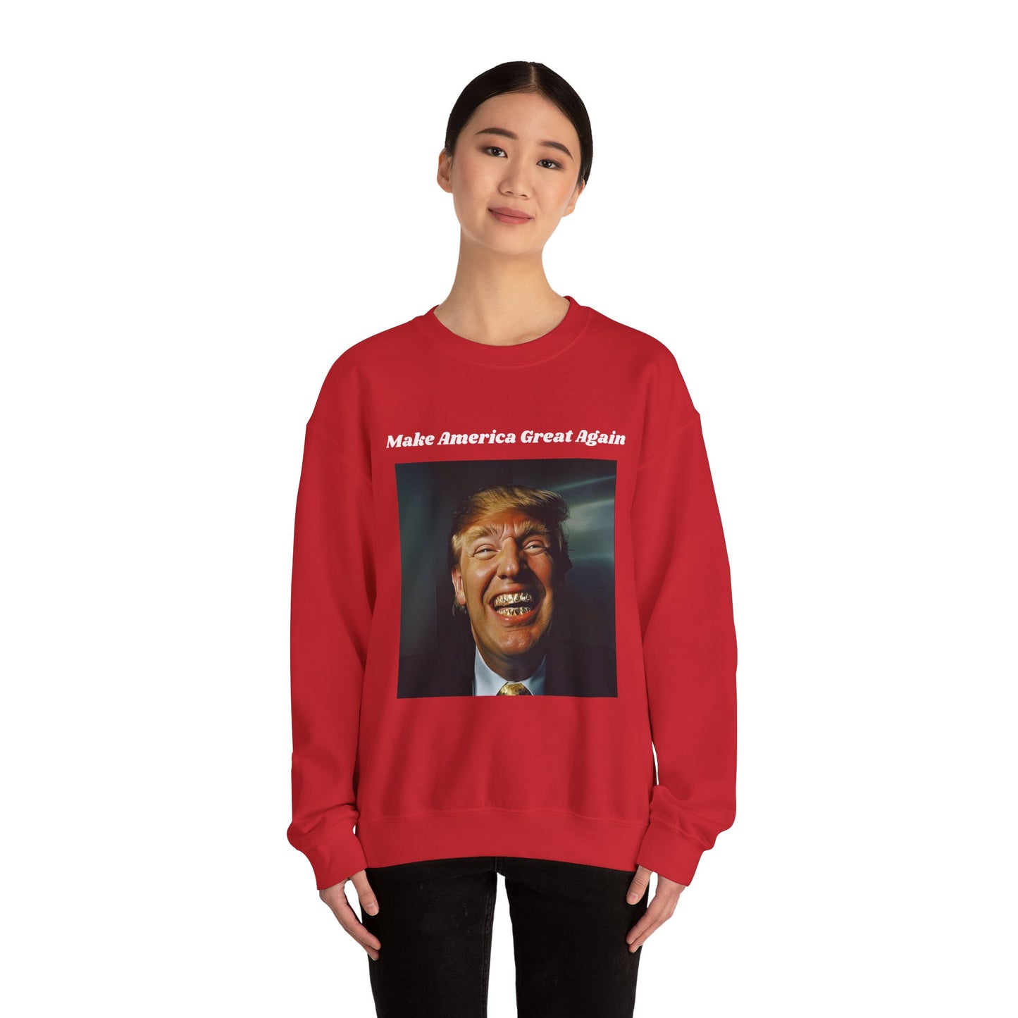 VoteMaxxing Signature Trump Icon Sweatshirt "Grills"