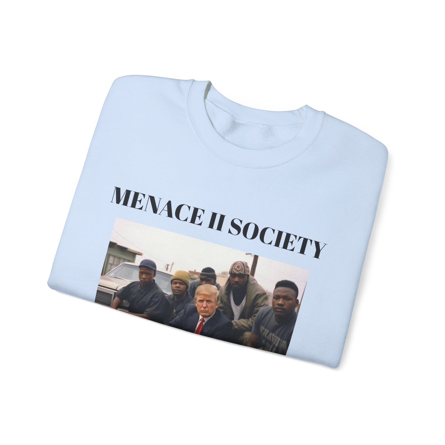 VoteMaxxing Signature Trump Icon Sweatshirt "Menace" Alternate Version