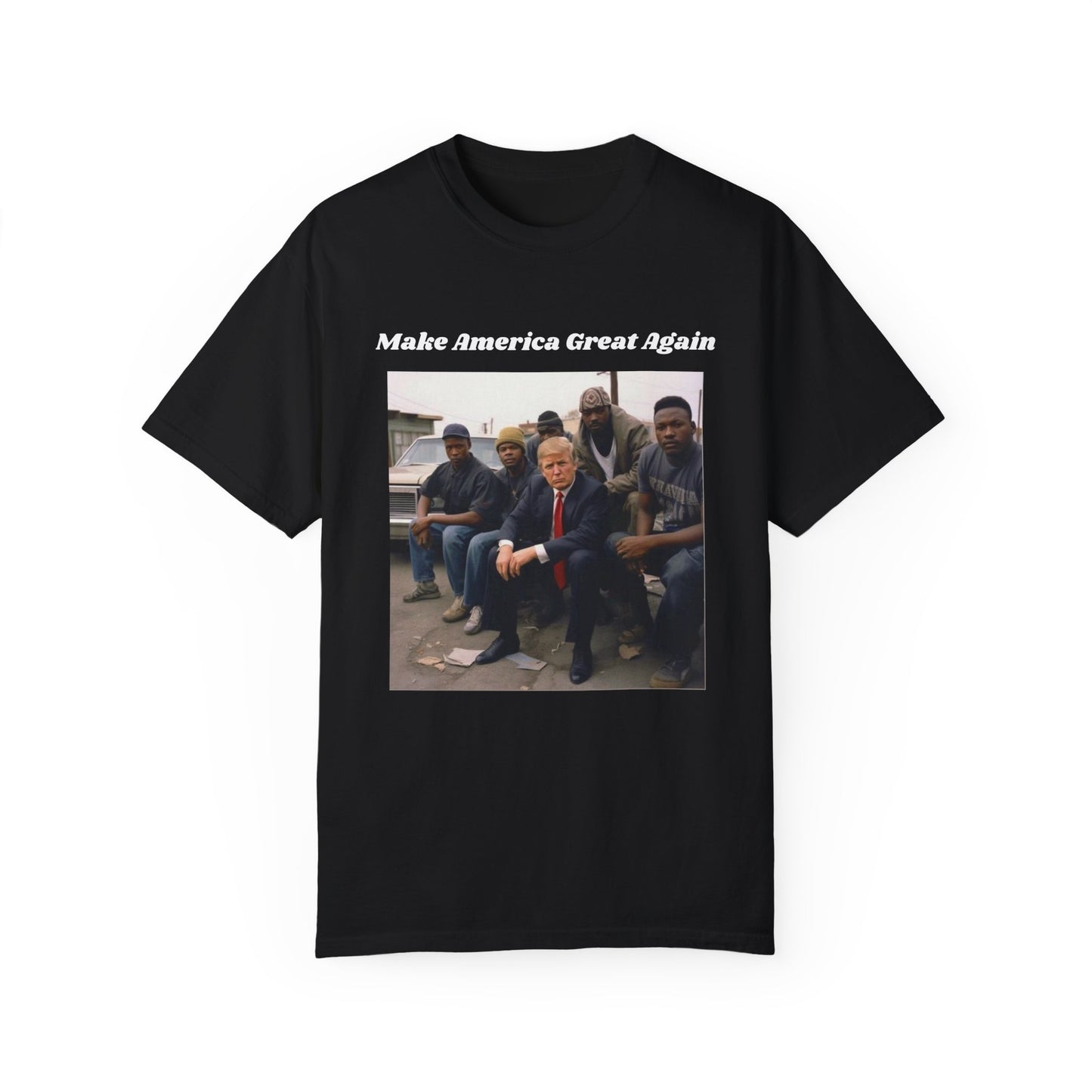 VoteMaxxing Signature Trump Icon Tee "Menace"