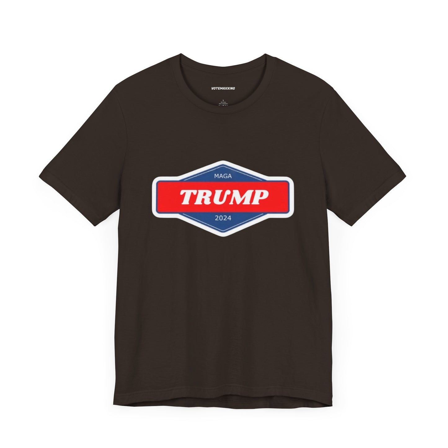 VoteMaxxing TrumpyDad Big Logo Gift Graphic Trump 2024 Funny Tee