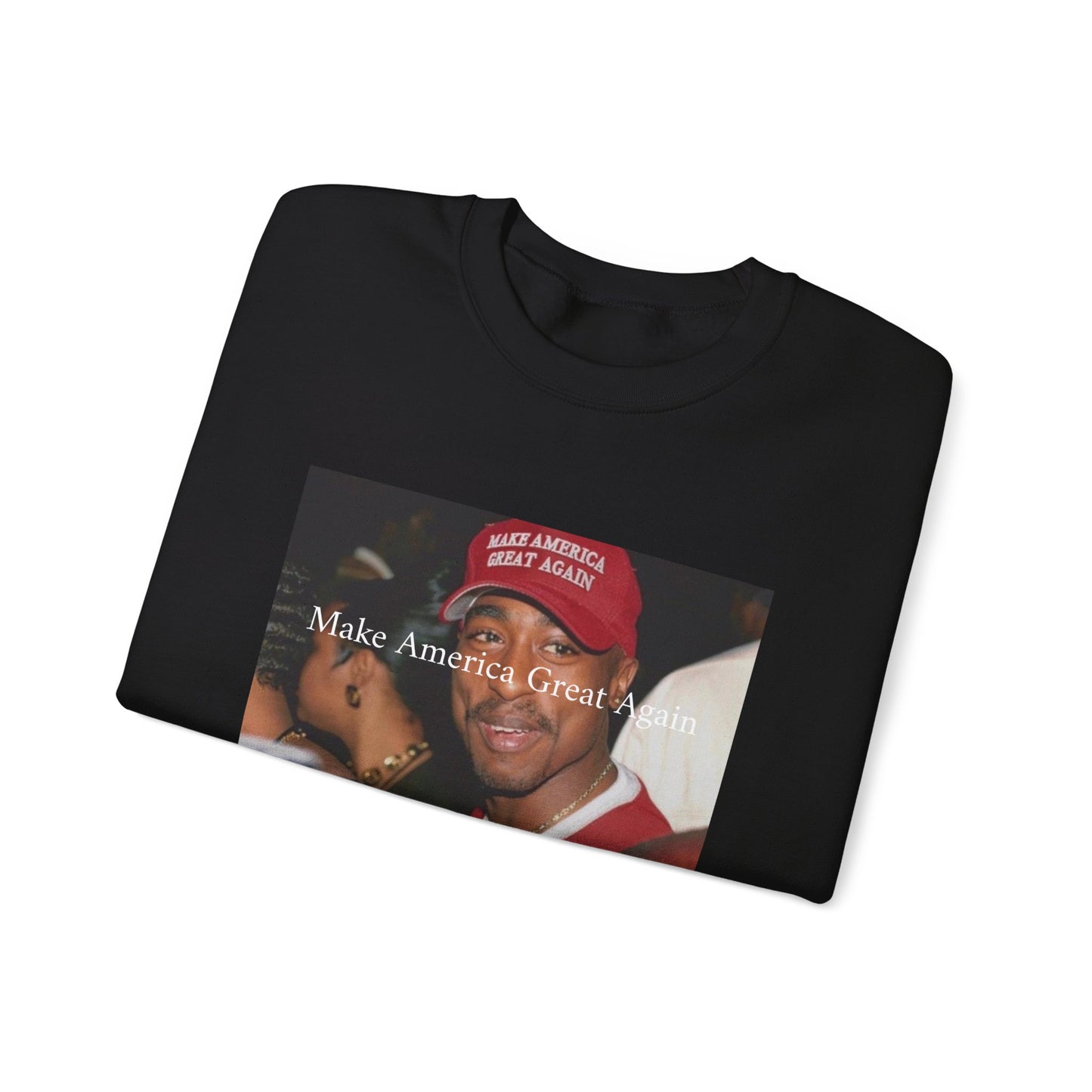 VoteMaxxing Signature Trump Icon Sweatshirt "Tupac"