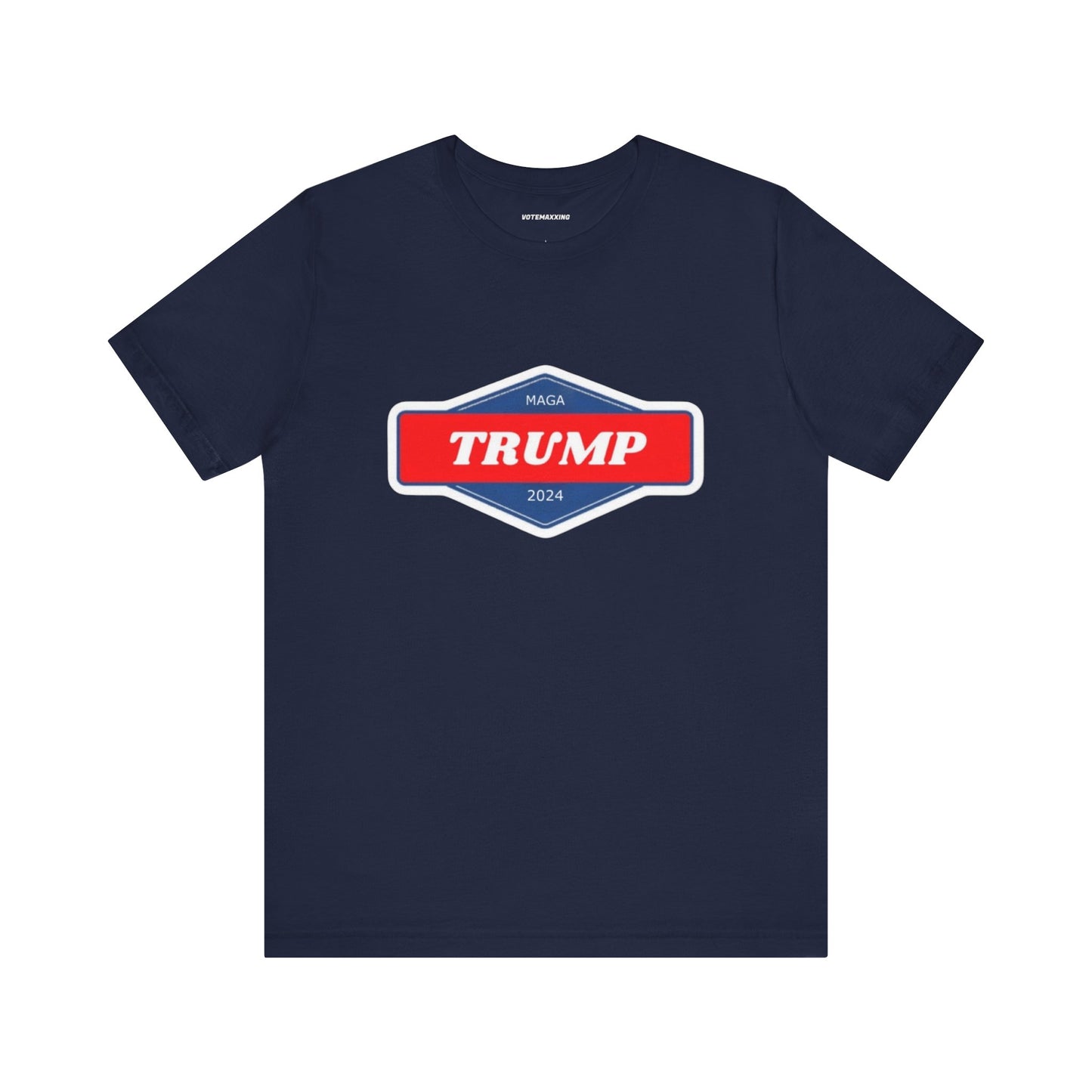 VoteMaxxing TrumpyDad Big Logo Gift Graphic Trump 2024 Funny Tee