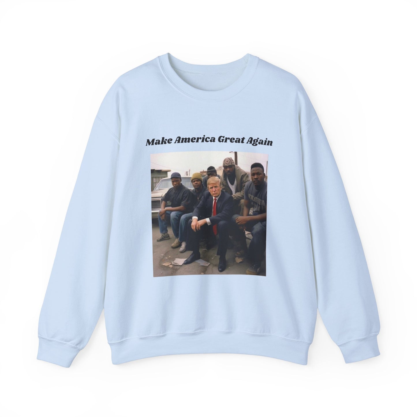 VoteMaxxing Signature Trump Icon Sweatshirt "Menace"